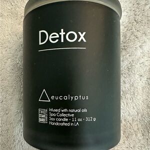 Eucalyptus Soy Candle - Black